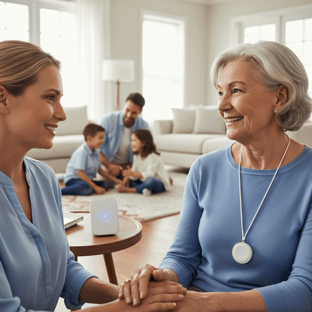 Life Assure Fall Alert Protecting Loved Ones Gives Family Assurance